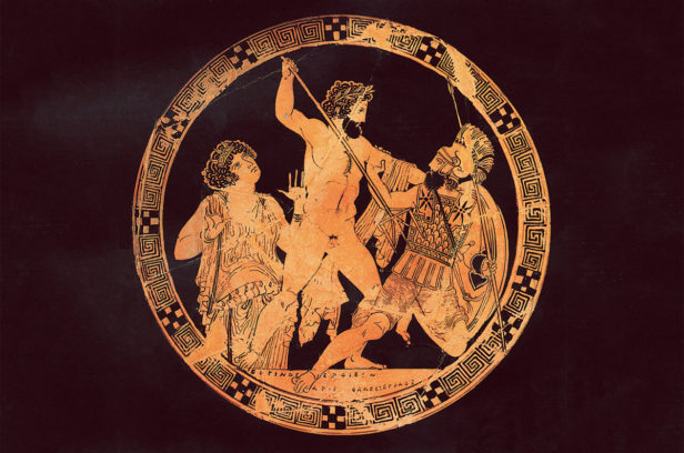 Битва Посейдона и Поливотиса